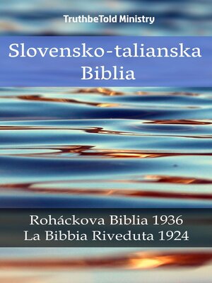 cover image of Slovensko-talianska Biblia